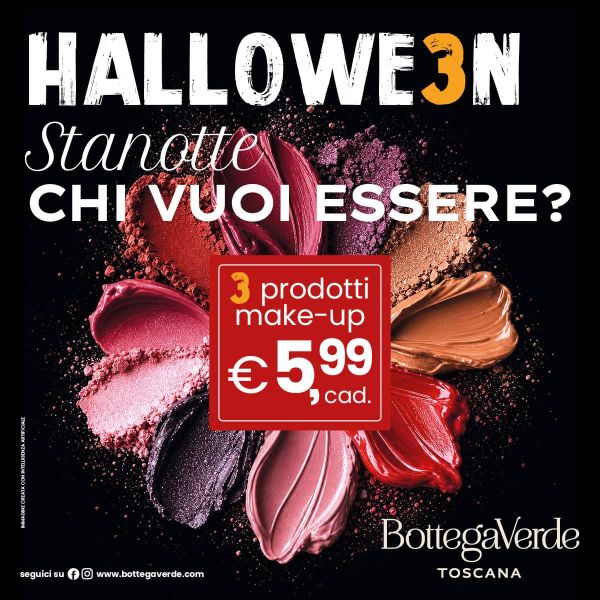 Bottega Verde Halloween Promo